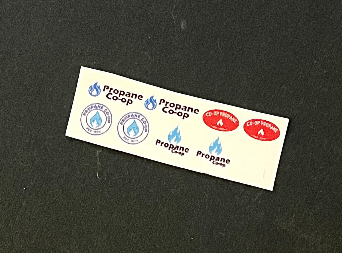 UNPAINTED N Scale (1:160 or 12mm) T300, Propane with 4 sets of decals - NOT a toy!