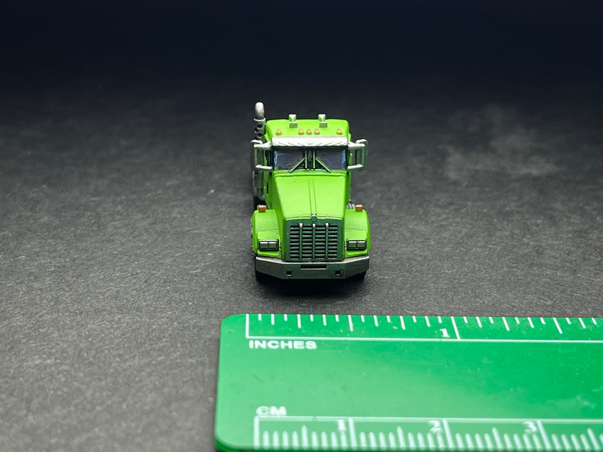 N Scale (1:160 or 12mm) UNPAINTED - T800, Twin axle Semi - NOT a toy!