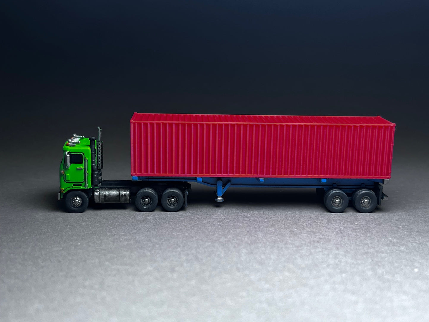 N scale 40' shipping container PLA printed set of 3 choose color - this is NOT A TOY