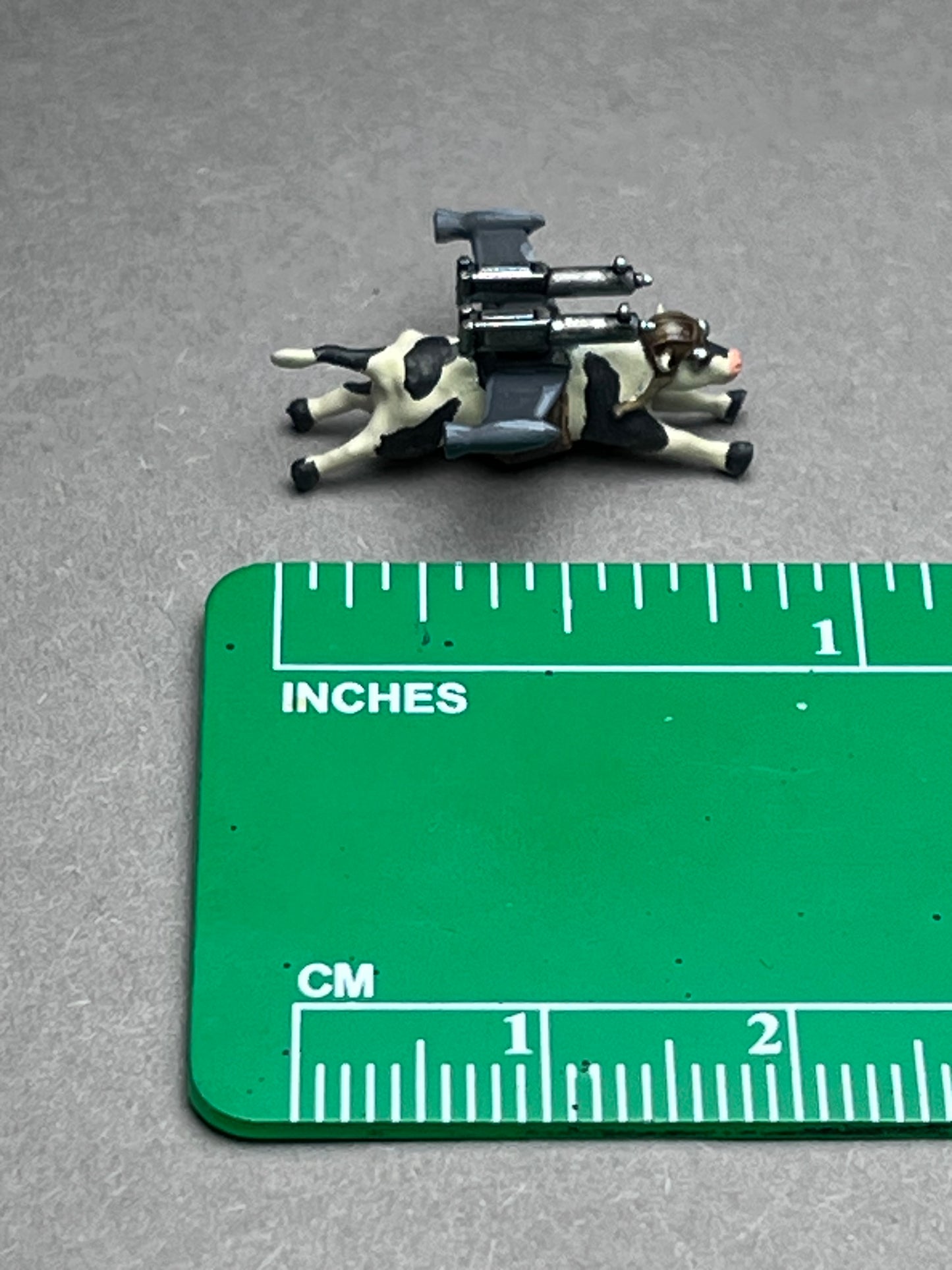 AirCow LAM (Land Air Moo) - Flight of three (x3) with stands included, Economy Class Air Dominance, UNPAINTED, NOT a toy!