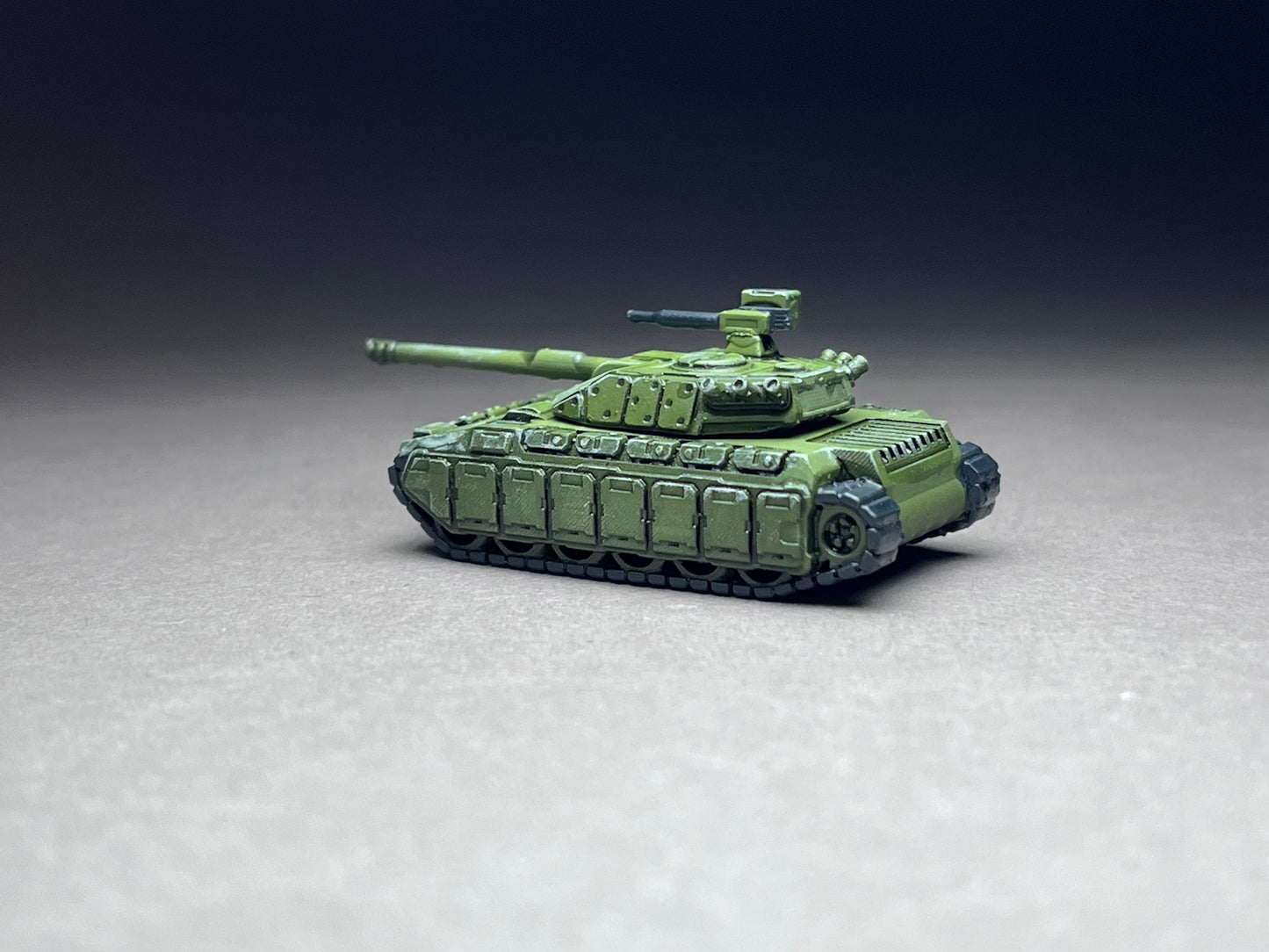 6-8mm scale - Oluja Skirted Heavy Tank- UNPAINTED, This is NOT a toy!