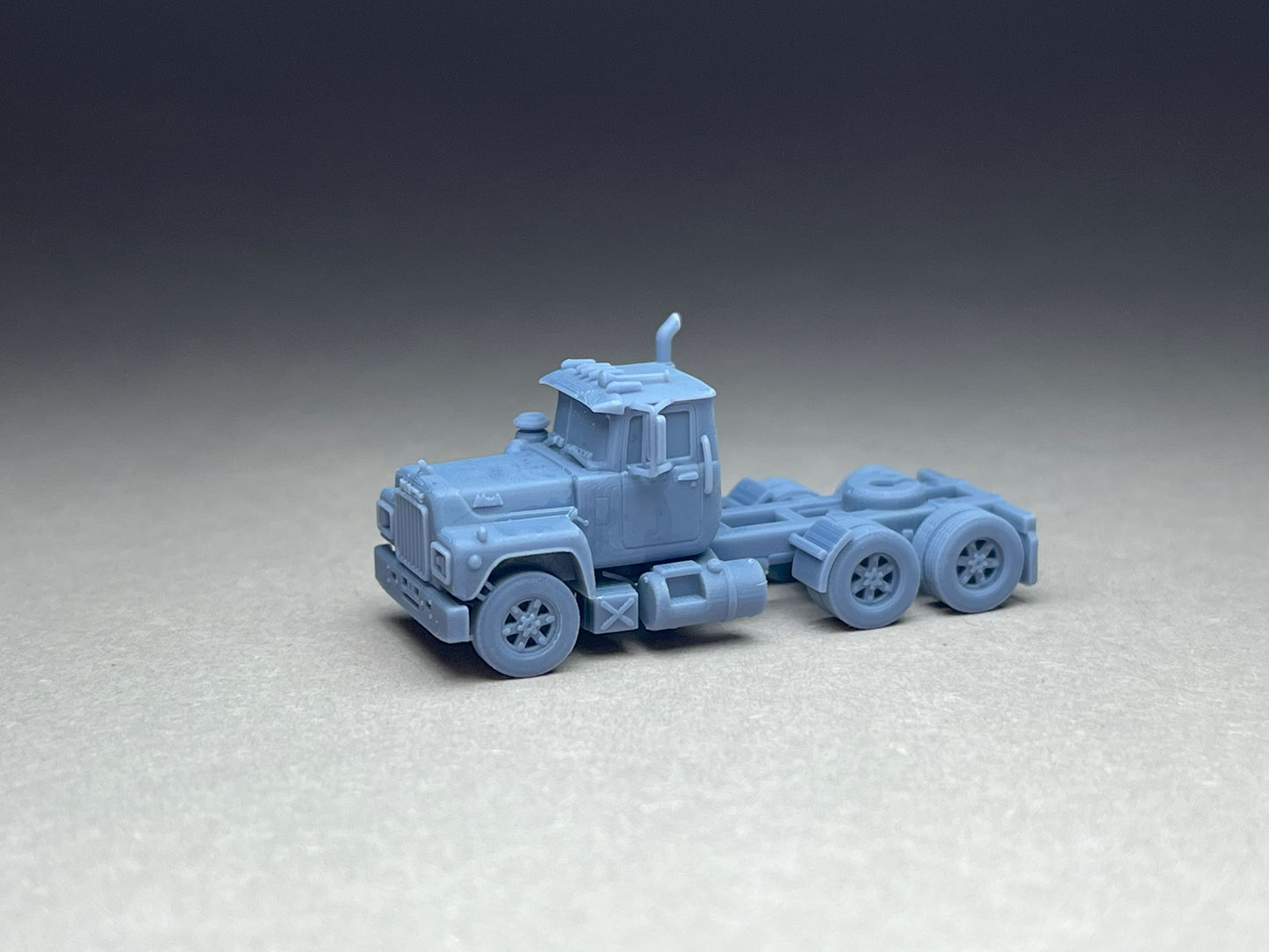 UNPAINTED N Scale (1:160 or 12mm) American Bulldog R-600 Semi (truck only) - NOT A TOY