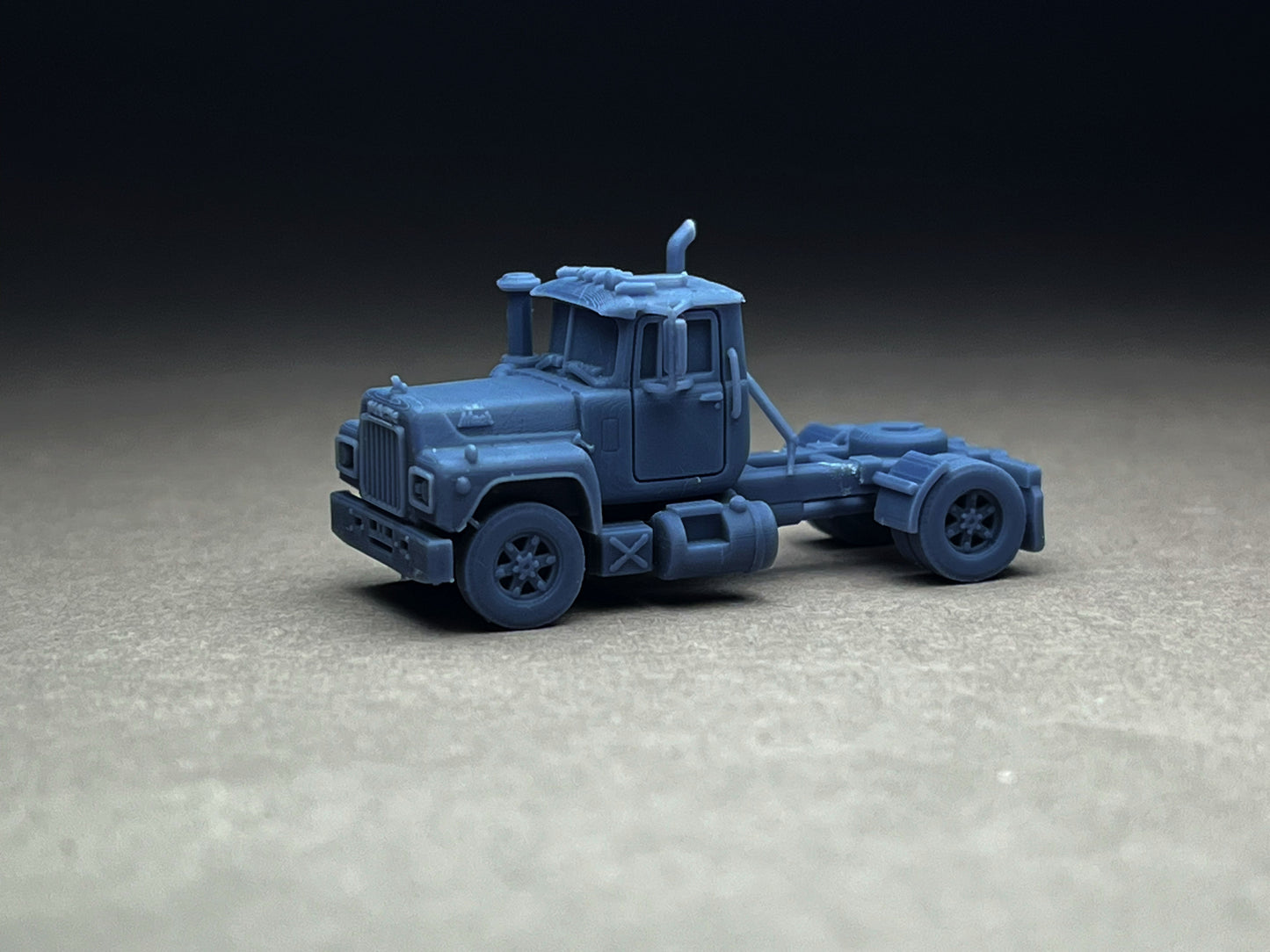 UNPAINTED N Scale (1:160 or 12mm) American Bulldog R-600 SINGLE AXLE (truck only) - NOT A TOY