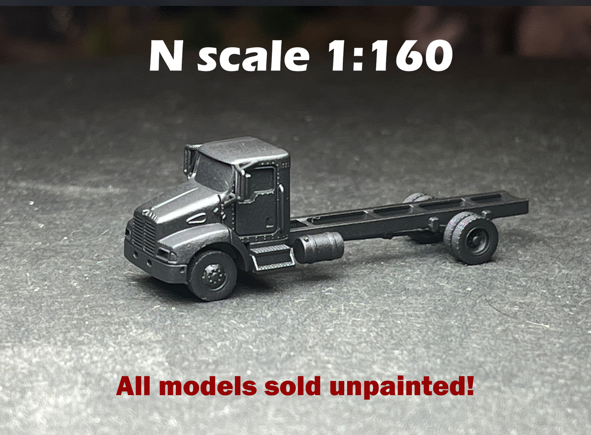 UNPAINTED N Scale (1:160 or 12mm) T300, Frame - NOT a toy!